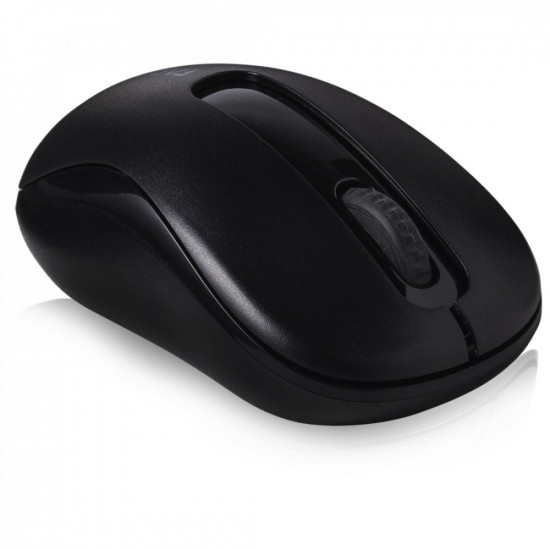 MOUSE OPTICAL WIRELESS M10PLUS BLACK