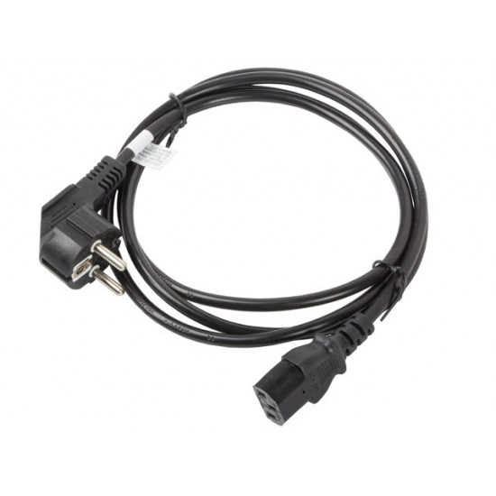 Power cable CEE 7/7 - IEC 320 C13 VDE 1.8M black