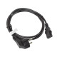 Power cable CEE 7/7 - IEC 320 C13 1.8M black