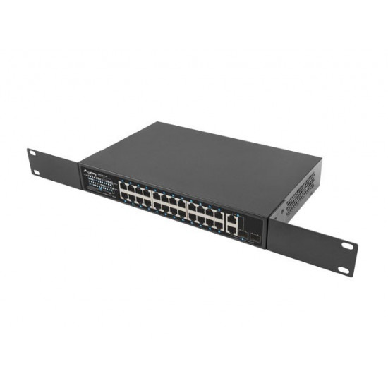 Switch 24x 100MB POE+ /2x COMBO 250W RSFE-24P-2C-250