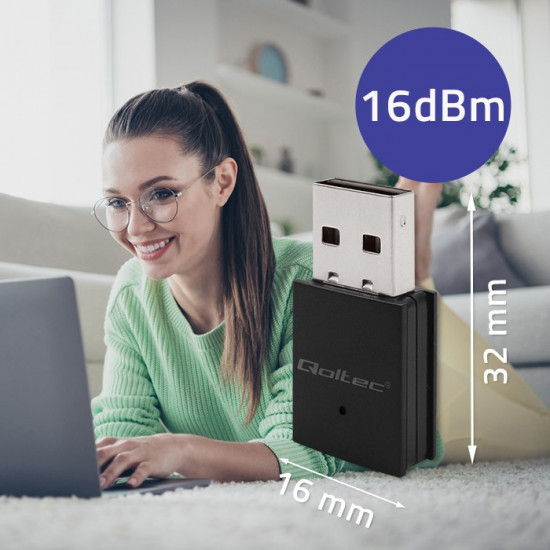 Adapter WiFi,BT4.0,USB 600Mbps, wireless