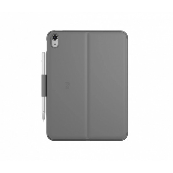 Case with keyboard Slim Folio for iPad 10th generation UK grey