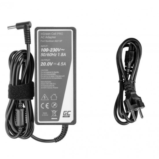 Charger, AC adapter USB-C 90W 5/9/12/15/20V