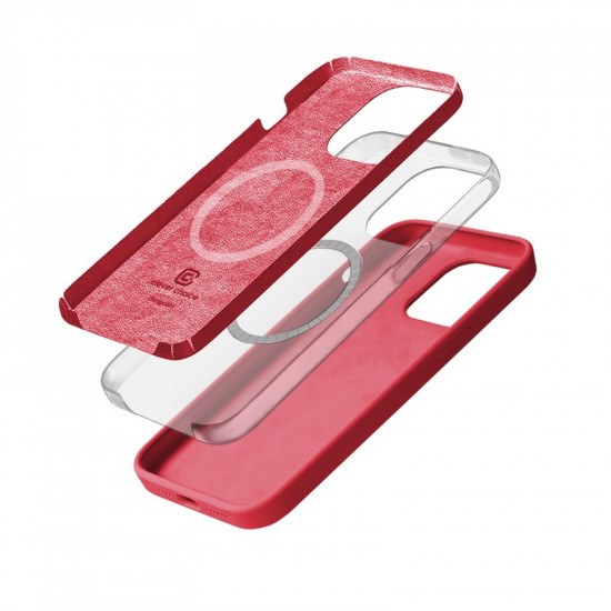 Case iPhone 15 Pro Max MagSafe pink