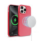 Case iPhone 15 Pro Max MagSafe pink