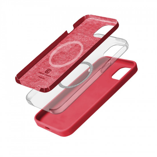 Case iPhone 15 MagSafe pink