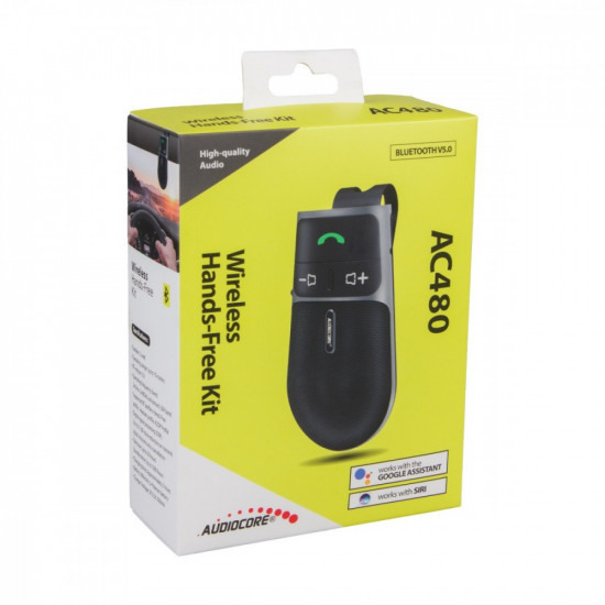 Wireless Hands-Free Kit Visor Clip On AC480