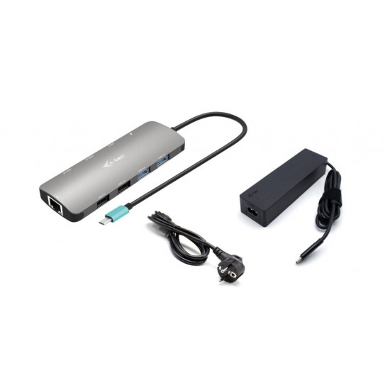 i-tec USB-C Nano 2x HDM I+Charger 100W