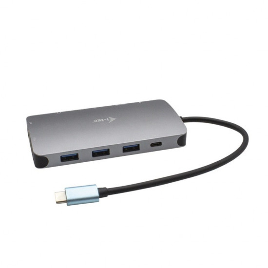 i-tec USB-C Nano HDMI/V GA + Charger 100W