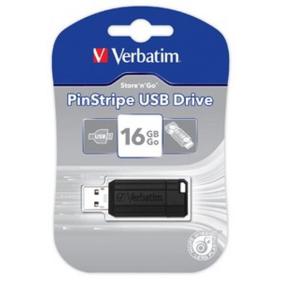 PinStripe 16GB Black