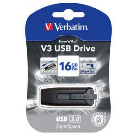 V3 USB 3.0 Drive 16GB Black