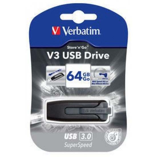 Pendrive V3 USB 3.0 Drive 64GB black