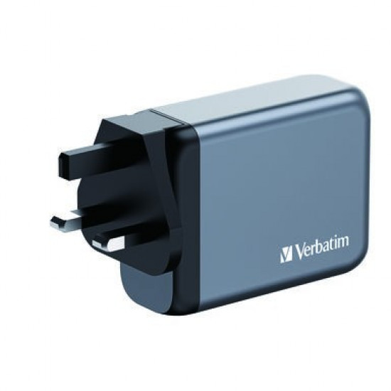 VERBATIM GNC-100 32202 GaN 100W, 3xUSB-C, USB-