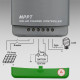 Solar charge controller MPPT 20A,12V 24V,2xUSB