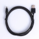 Micro USB - USB Cable 1.5 m black