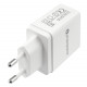 PHONE CHARGER 3X USB 3, 4A WHITE