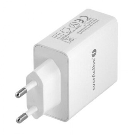 PHONE CHARGER 4X USB 5A WHITE