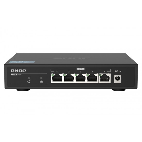 QSW-1105-5T- EU 5 Ports 2.5GbE,Unman. Switch