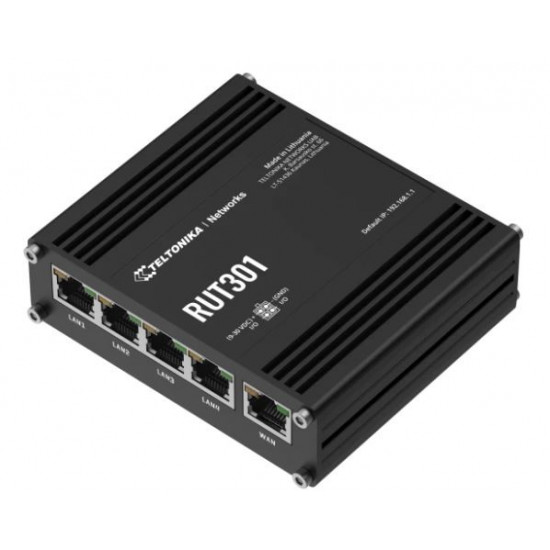 Router RUT301 4xLAN, 1xWAN, USB 2.0, 2xDI, 2xDO