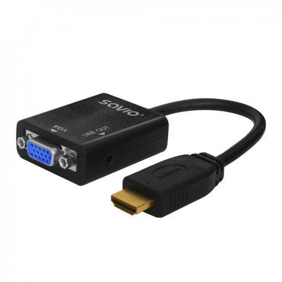 HDMI-VGA adapter AK-76 with audio