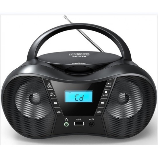 Radio player CD LILA2 USB/BT black