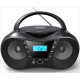 Radio player CD LILA2 USB/BT black