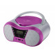 Radio player CD LILA2 USB/BT pink