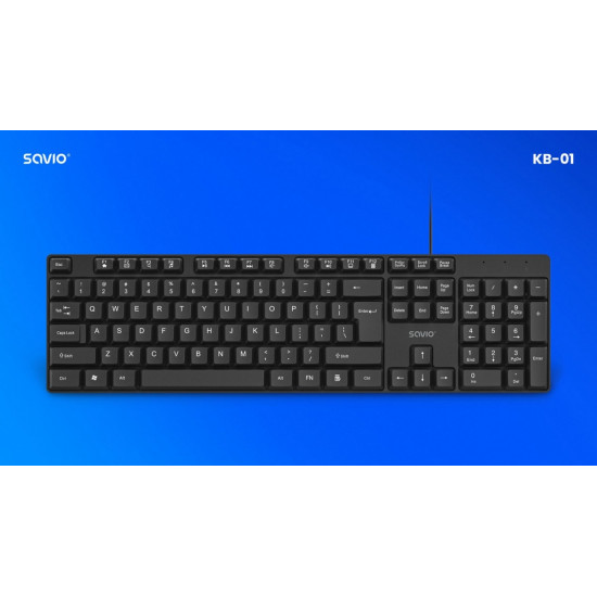 Wired keyboard KB-01 SAVIO