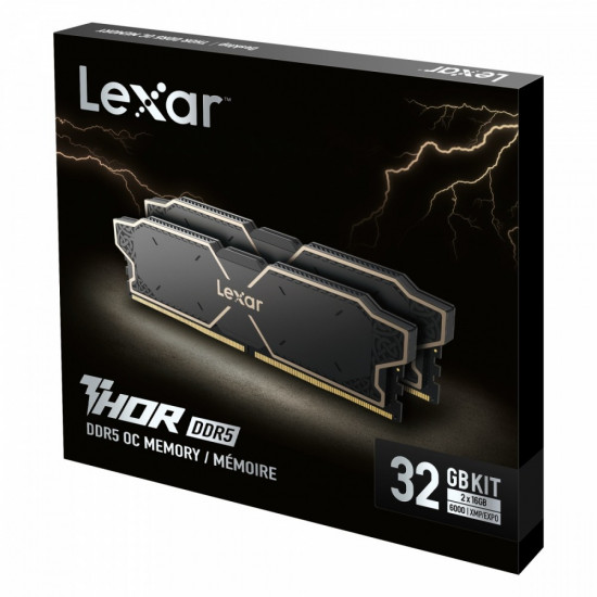 Memory DDR5 THOR 32GB (2*16GB)/6000 CL38 black