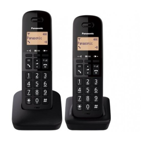 Telephone KX-TGB612 Dect Black Duo