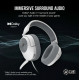 HS55 Surround Headset White