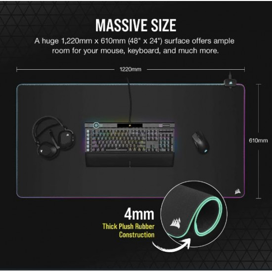 MM700 TBG Gaming Mouse Pad 3XL