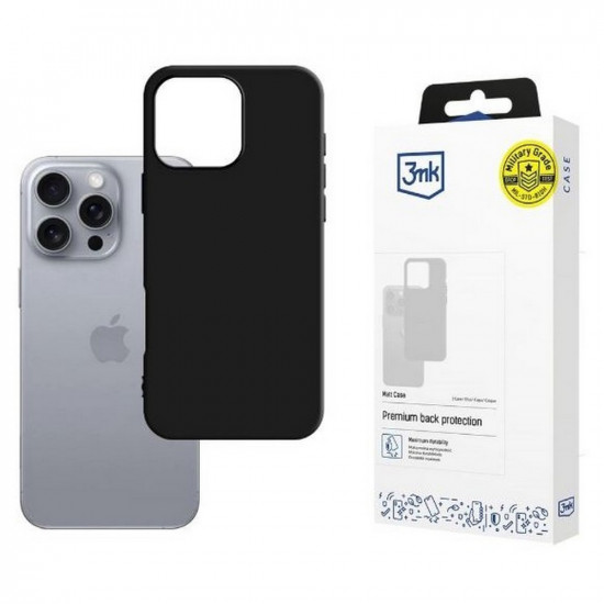 Matt Case iPhone 16 Pro 6,3 black