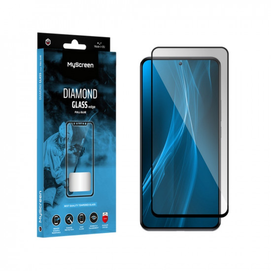 Hybrid glass Diamond Glass Lite Full Glue iPhone 16 Plus 6,7