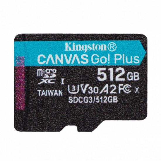 Memory card microSD 512GB Canvas Go Plus 170/90MB/s 