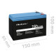 LiFePO4 battery 12.8V 7Ah,89.6Wh,BMS