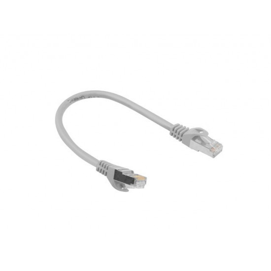 Patchcord FTP PCF6-10CC-0025-S cat.6 0.25M gray