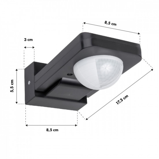 Motion Sensor PIR IP65 MCE243 GR 