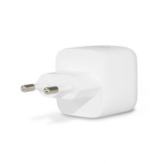 Charger GaN 32W 2xUSB-A 1xUSB-C white