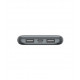 PowerBank 10 000mAh USB A i C 15W space gray