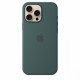 Silicone case with MagSafe for iPhone 16 Pro Max - Lake Green