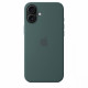 Silicone case with MagSafe for iPhone 16 Plus - lake green