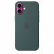 Silicone case with MagSafe for iPhone 16 Plus - lake green