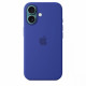 Silicone case with MagSafe for iPhone 16 - ultramarine