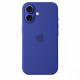 Silicone case with MagSafe for iPhone 16 - ultramarine