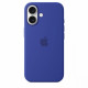 Silicone case with MagSafe for iPhone 16 - ultramarine