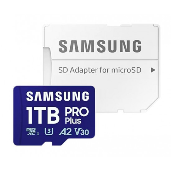 microSD Card MB-MD1T0SA/WW 1TB PRO+ + adapter MB-MD1T0SA/EU