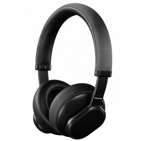 Wireless headphones SEP 720BT BK BT 5.3, to 40h playtime