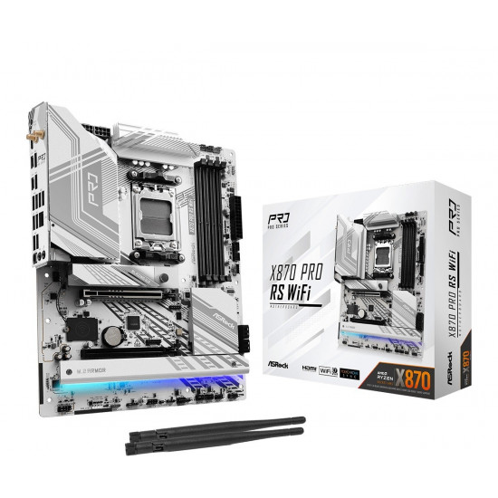 Motherboard X870 PRO RS WIFI AM5 4DDR5 M.2 ATX