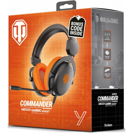 YENKEE COMMANDER WT300 7.1 Gaming Headset